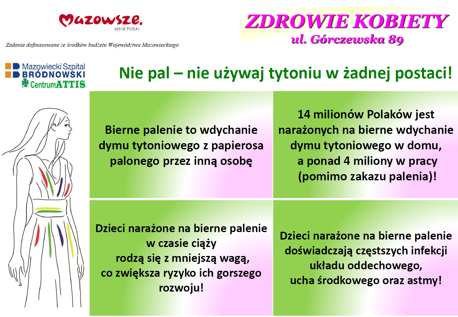 plakat profilaktyka palenia 